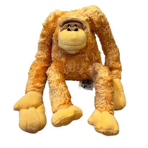 RARE T4T Tales For Tomorrow Orangutang Orange Plush Stuffed Animal Toy 11"
